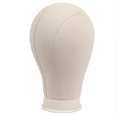 

WYF Mannequin Model Head Canvas Block Pins Head For Wig Dispaly Making Styling Mannequin