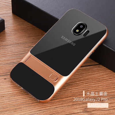 

Goowiiz Phone Case For Samsung Galaxy J2 Pro 2018J250FA6A6 Plus Fashion Slim Silicone TPU PC Hard Bracket