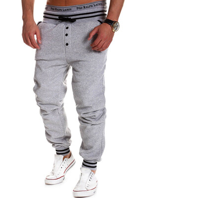 

Harem Pants Fashion 2016 Casual Sweatpants Sport Pants Trousers Drop Crotch Jogging Pants Men Joggers