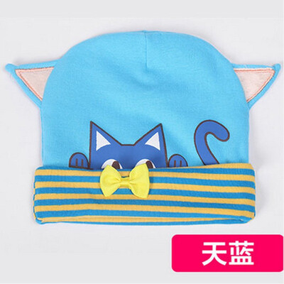 

Buebos Ninos 2015 Hot Selling Autumn Cotton Baby Cap Kitten Patten Soft Crochet Knit Infant Beanie Cap Hat Christmas Gift