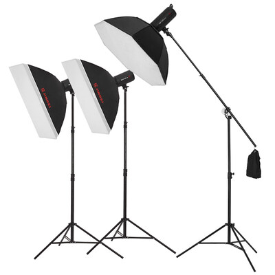 

Jinbei EFII100LED fill light photography light video camera soft light clothing portrait studio photo camera light studio shooting three light suit