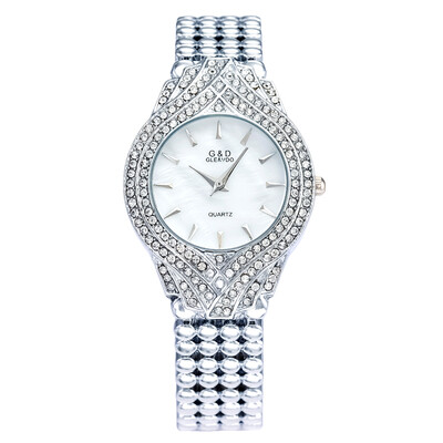 

Повседневная Часы Женщины Кварцевые часы Наручные часы аналоговые Женский Stianless Стальные Спорт Часы Relogio Женщина для ювелирных изделий G & D201504