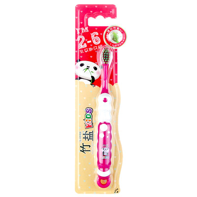 

LG bamboo salt 6-12 year-old toothbrush toothbrush two colors randomly sent