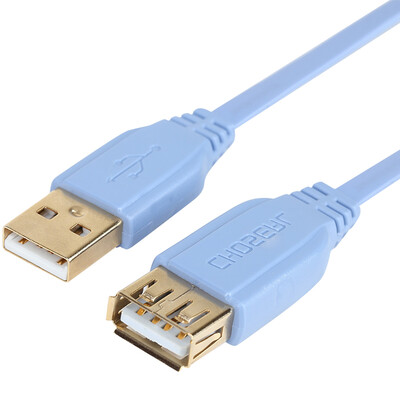 

Auburn (CHOSEAL) QC5306 USB2.0 версия A / MA / F ультратонкий плоский удлинитель USB 1,5 метра
