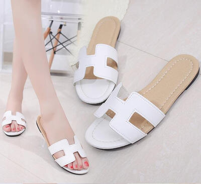 

2018 summer fashion new non-slip wear womens shoes beach slippers flip flops