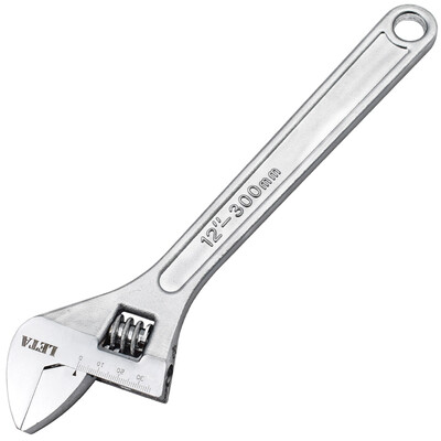 

LeTA LETA adjustable wrench 12 inch adjustable wrench multi-function large opening mini wrench live adjustable wrench pipe wrench hardware tool LT-UAW088