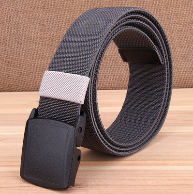 

Men&39s Casual Canvas Nylon Braided Belt Belt Elastic Belt All-match Youth