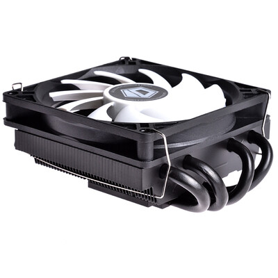 

ID-COOLING IS-40X Dual Platform Thin Blowing CPU Radiator Four Heat Pipes 9cm Temperature Control Silent Fan Support 115X&AM4