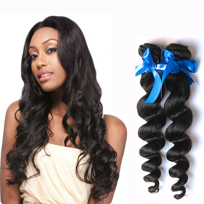 

WYF Loose Wave Virgin Hair 5Pcs Loose Wave Hair Beauty Индийский костюм для всех женщин