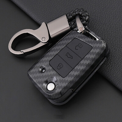 

Huashi Public Keys Volkswagen New Sagitar Bora Jetta Magotan LaVida Tiguan L Golf 7 Lingdu Touring Car Key Bag Case Black Case - Folding A
