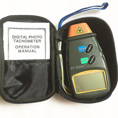 

DT-2234C digital photo tachometer digital engine tachometer digital speedometer Digital Laser Photo Tachometer Non Contact Tach