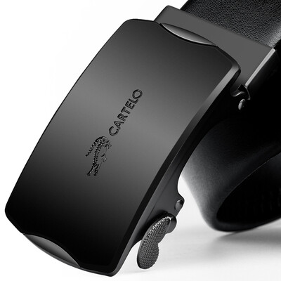 

Cartier crocodile CARTELO mens belt business casual leather automatic buckle belt youth belt 15