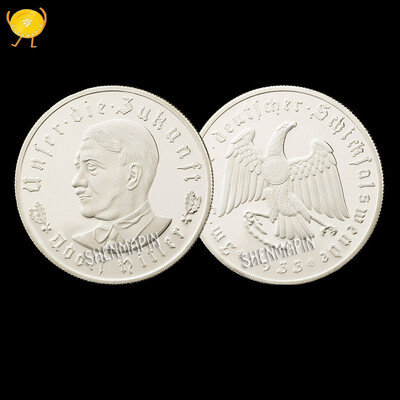 

German hindenburg commemorative coin German heads of state souvenir flying eagle collection commemorative gifts