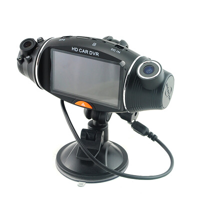 

Dual Lens in Car Camera Video Register Recorder DVR CAM G-sensor GPS Logger AU-NZ