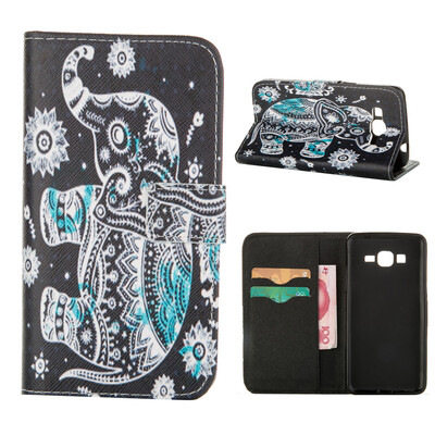 

MOONCASE ЧЕХОЛ ДЛЯ Samsung Galaxy Grand Prime G530 Flip Leather Foldable Stand Feature [Pattern series] /a15
