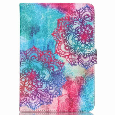

MITI Colorful Painting Print Cartoon Universal 7 inch Tablet Soft PU Leather Case Cover For Samsung 7" Tablet For Kids 8 Colors