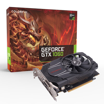 

Colorful GTX1060 Mini OC 3GB GDDR5 Graphics Card