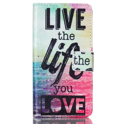 

мити печать кожаная сумка для Sony Xperia Z3 мини - m55w компакт - роскошь бумажник стоять Flip покрытия с магнитными пряжка