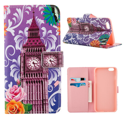 

MOONCASE ЧЕХОЛ ДЛЯ iPhone 6 Plus (5.5") Flip Leather Wallet Card Slot Foldable Stand Feature [Pattern series] /a17