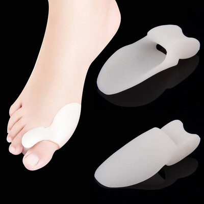 

2x Reusable Gel Toe Orthotics Separators Stretchers Bunion Pain Relief