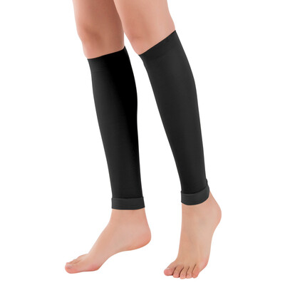 

Zhende ZENDE medical grade therapeutic varicose socks pressure level short tube straight men&women medical elastic socks care calf thin anti-thrombotic black