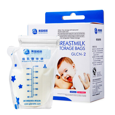 

Glenn GL breast milk storage bags milk bag milk bag 250ml * 40 pieces loaded CN-1