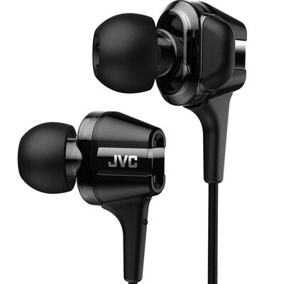 

Jie Wei Shi (JVC) FXT100 dual unit titanium film technology ear headphones