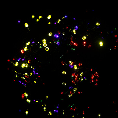 

200 во главе с солнечной энергии елку легких фея строка Xmas группа декор