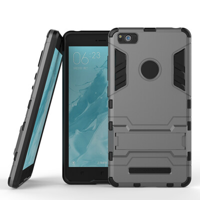 

MOONCASE Hybrid Kickstand PC+TPU Protection Shell 2 in 1 Case Cover for Xiaomi Mi 4i Mi4C
