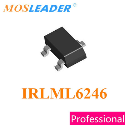 

Mosleader IRLML6246 SOT23 500pcs 1000pcs 3000pcs N-Channel 20V 41A IRLML6246TR IRLML6246TRPBF IRLML6246PBF Made in China