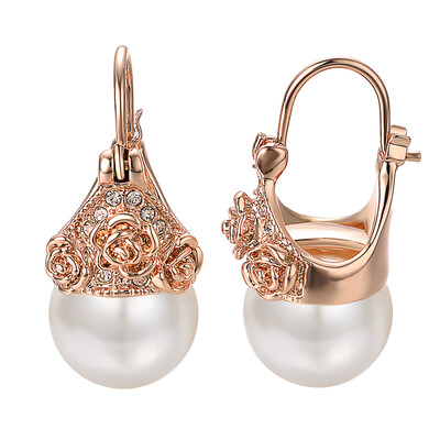 

Yoursfs Pearl Stud Earrings for Women Bow Knot Drop Earrings Wedding Pearl Jewelry