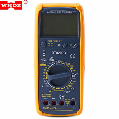 

WHDZ DT8200Q Digital Car Multimeter AC DC Voltmeter Tester