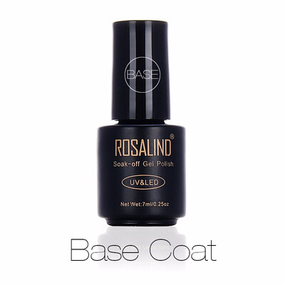 

ROSALIND 7ML Nail Polish Gorgeous Color Nail Gel Polish Vernis Semi Permanent Top Coat Base Coat Gel Nail Varnishes gel lacquer