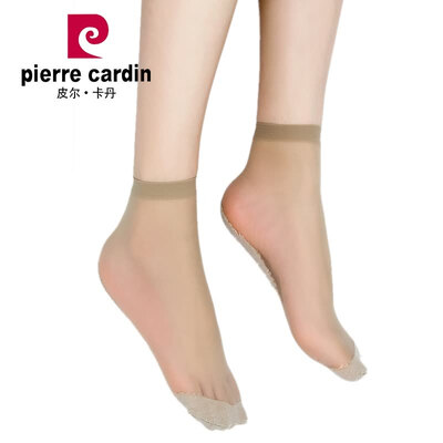 

Pierre Cardin short socks short stockings female 1D cotton bottom slip soft velvet invisible boat socks women socks stockings 6 pairs of light coffee code