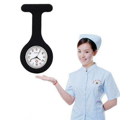 

Silicone Gel Nurses Pocket Fob Watch Infection Control Machine Washable