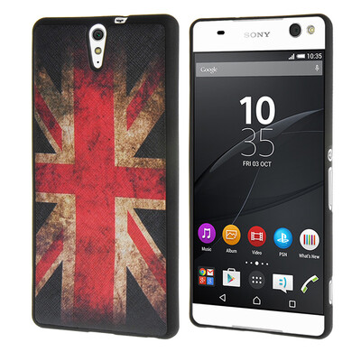 

MOONCASE Case for Sony Xperia C5 [Personality Patterns] Flexible Soft Silicone Gel TPU Skin Protective Case Cover /a01