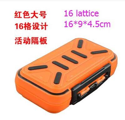 

Multifunctional Waterproof Fishing Accessories Storage Box Tool Screws Accessories Box ABS Plastic Lattice Storage Box