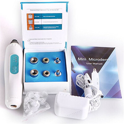 

Micro Dermabrasion Machine Vacuum Peeling Exfoliators for Home&SPA 6 Diamond Beauty Blackhead Remover Make Your Skin Smo