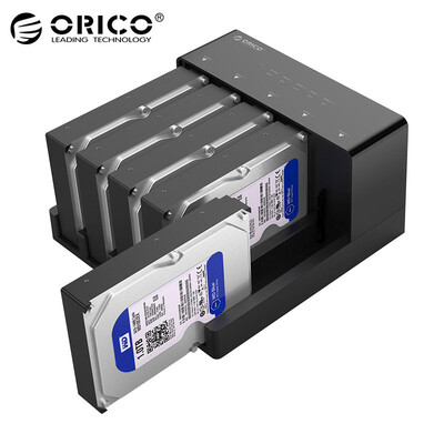 

ORICO mobile hard disk base USB30 dual disk offline copy external box 2535 inch notebook desktop SSD solid state mechanical black 5628US3-C