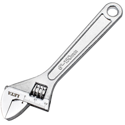 

LeTA LETA adjustable wrench 6 inch adjustable wrench multi-function large opening mini wrench live adjustable wrench pipe wrench hardware tool LT-UAW085