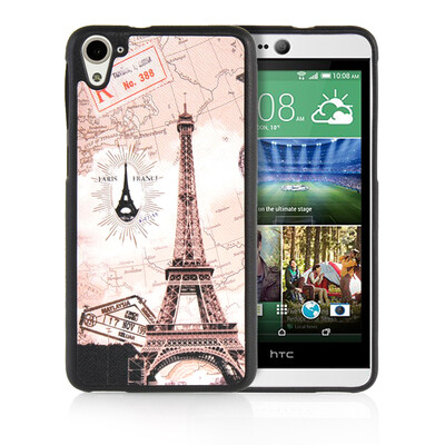 

MOONCASE Painted style Soft Flexible Silicone Gel TPU Skin Shell Back ЧЕХОЛ ДЛЯ HTC Desire 826
