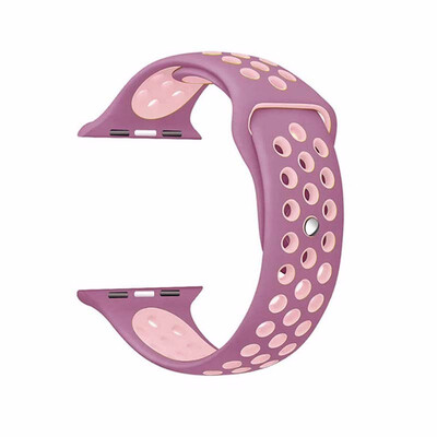 

Apple watch nice Silicone Replacement Sport Band 38mm 42mm For iWatch Series 123 Wrist Bracelet Strap For iWatch Sports