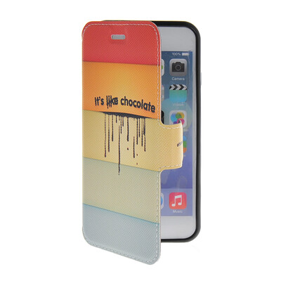 

MOONCASE Cute Pattern Leather Side Flip Wallet Card Slot Pouch Stand Shell Back ЧЕХОЛ ДЛЯ Apple iPhone 6 Plus