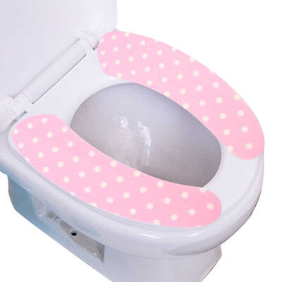 

Wen Hao paste toilet set warm toilet seat toilet seat cushion to increase the powder point 2 pairs of W0017