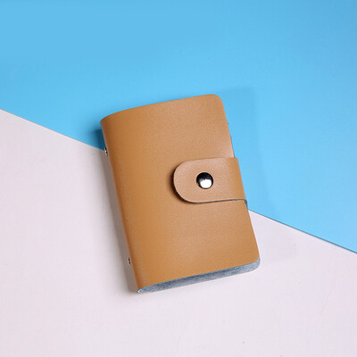 

Creative Pu Business Men And Women Card Package Many Card Bit Bag