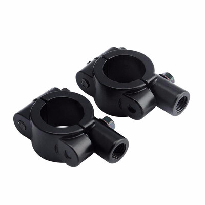 

NEW Portable 10mm Handlebar Mirror Mount Adapters Holders Clamp On Dirt Bike Dual Sport