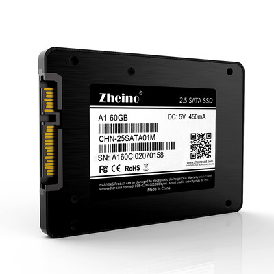 

Zheino 60GB SSD ReadWrite Speed 45082MBS 25 Inch Sata III MLC SSD 7mm for Desktop Laptop
