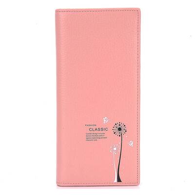 

Svale) ladies wallet first layer of leather love long wallet 028891958R red