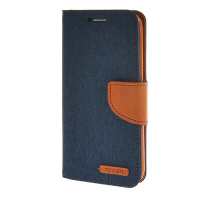 

MOONCASE Galaxy S6 Edge , Leather Flip Wallet Card Holder Pouch Stand Back ЧЕХОЛ ДЛЯ Samsung Galaxy S6 Edge Sapphire