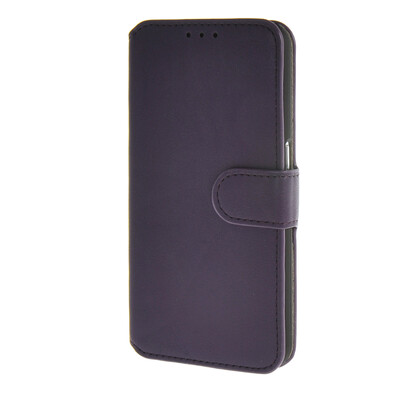 

MOONCASE чехол для Samsung Galaxy S6 Smooth Skin Flip Wallet Card Slot Stand Pouch Leather Cover Purple